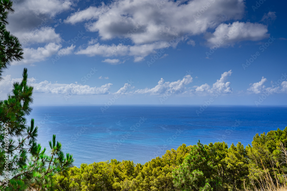 Gorgeous view from Rocca di Cefalu in Sicily Gorgeous view from Rocca di Cefalu in Sicily