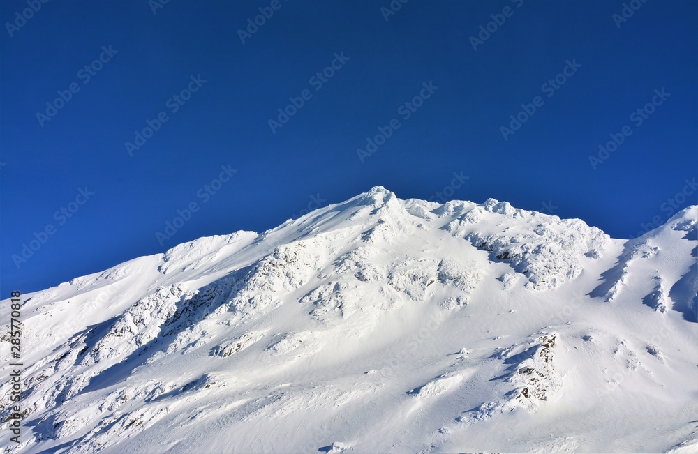 Fagaras mountains in winter