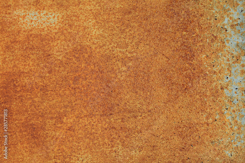 Grunge rusted metal texture, rust background. Old metal iron panel background.