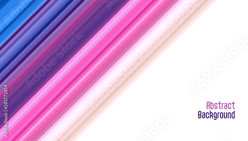 abstract vibrant smooth diagonal lines background design