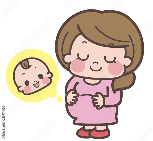 妊婦 女性 赤ちゃん