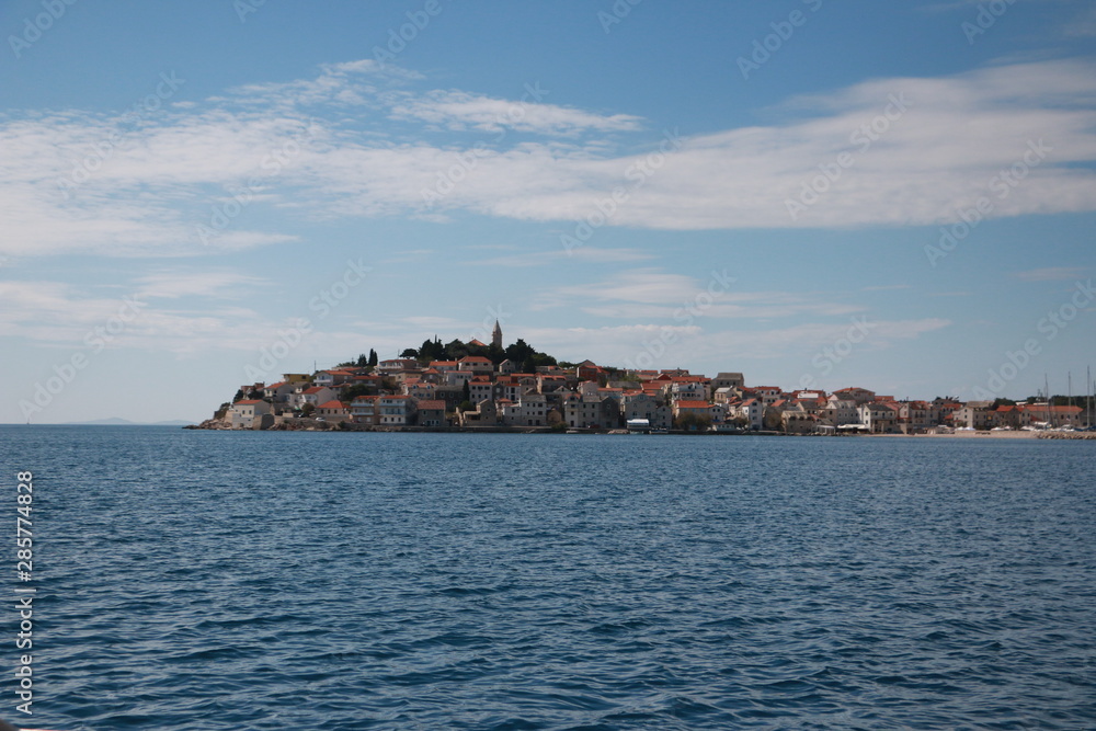 view of the city of Rovinj from croatia