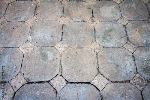 Concrete paving texture