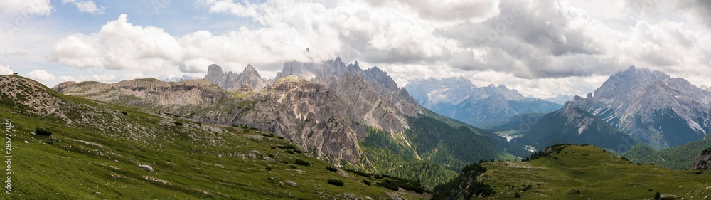 Sextner Dolomiten Panorama Italien