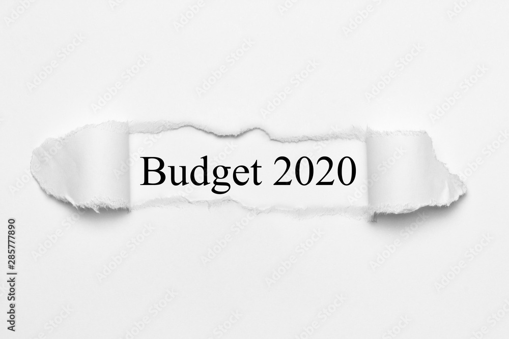Budget 2020 Budget 2020