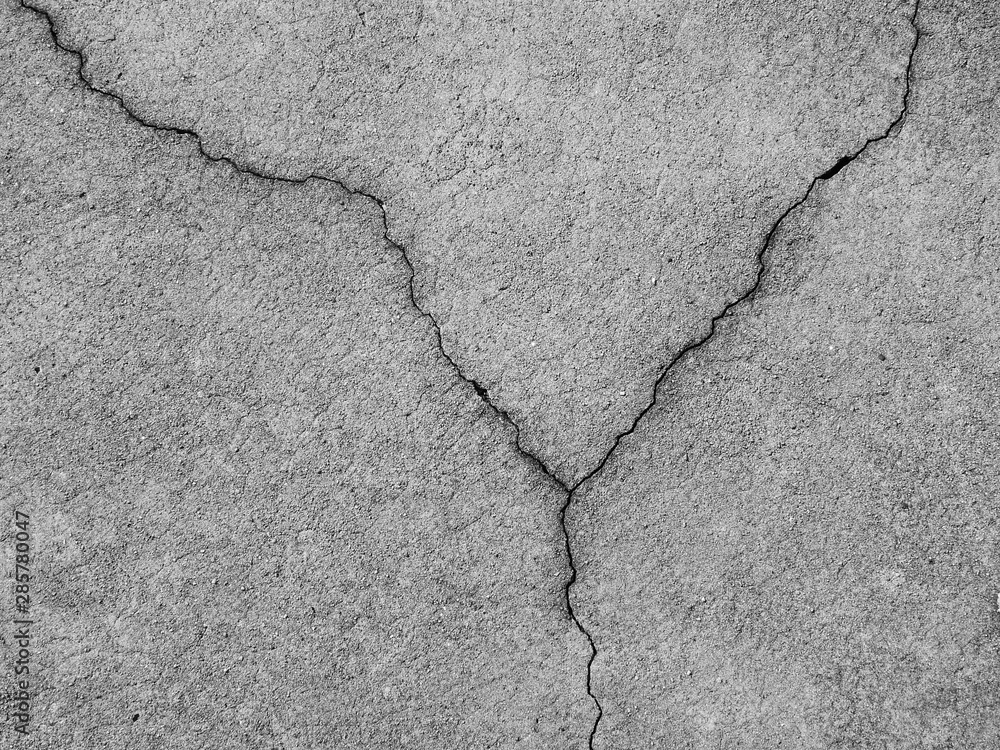 Obraz premium crack concrete floor texture