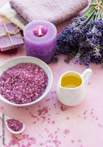 Lavender spa products