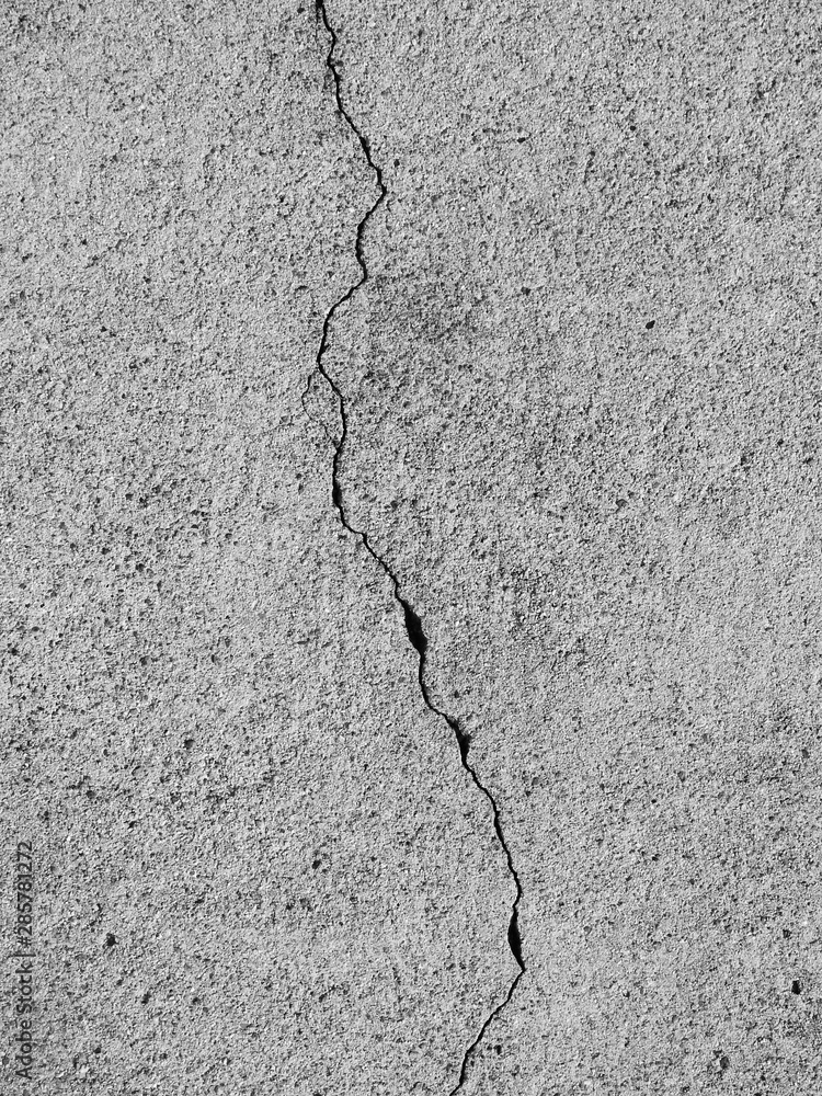 Obraz premium crack concrete floor texture