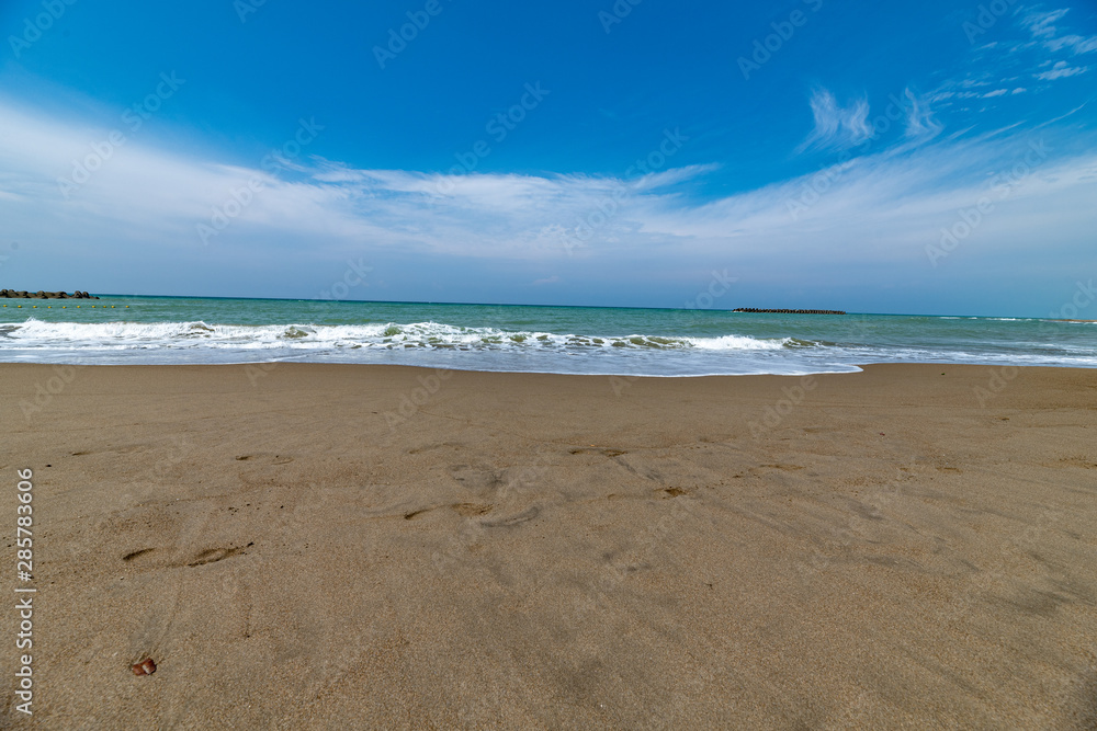 Obraz premium 日本海の砂浜