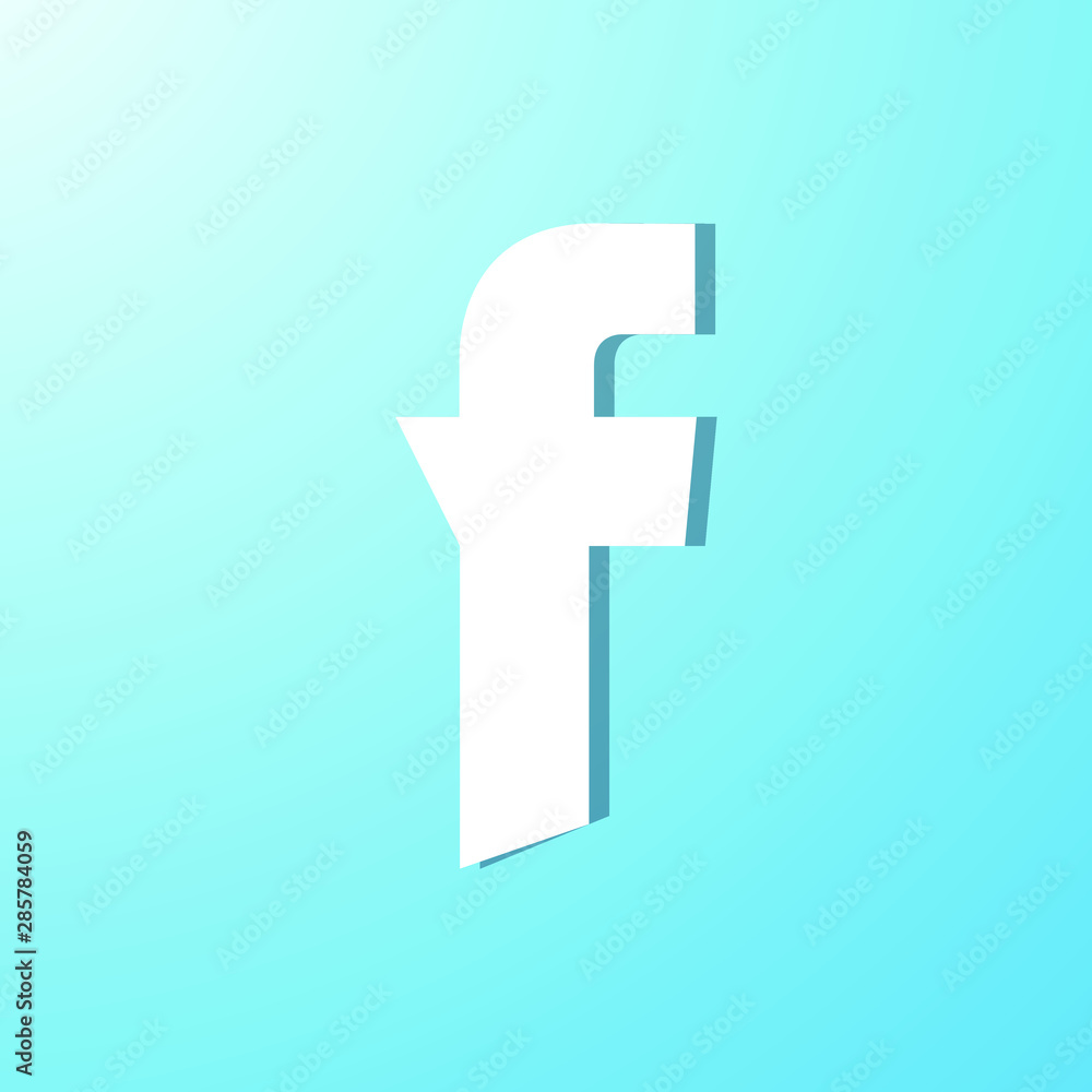 Fototapeta premium Letter F logo icon design template elements