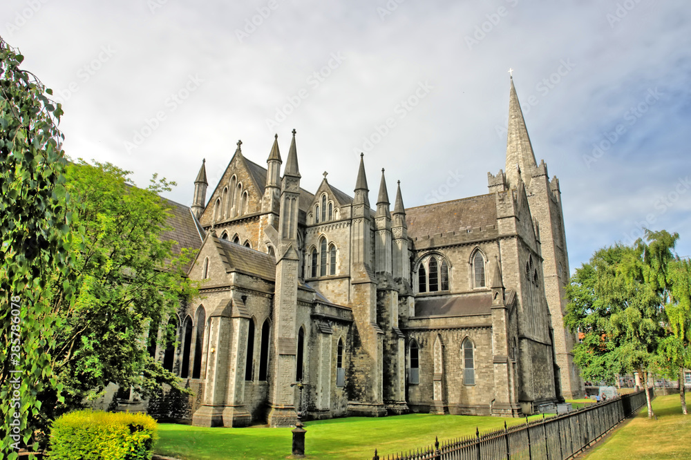 Saint Patrick's Cathedral  in Dublin, Ireland
