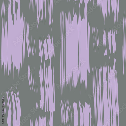 Lilac brush sroke artistic seamless pattern.