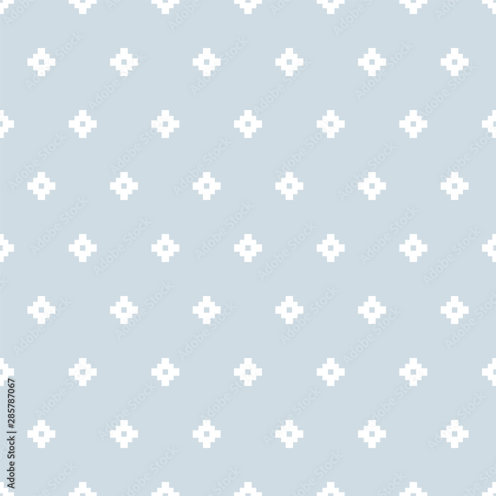 Seamless crosses and square pattern Seamless crosses and square pattern