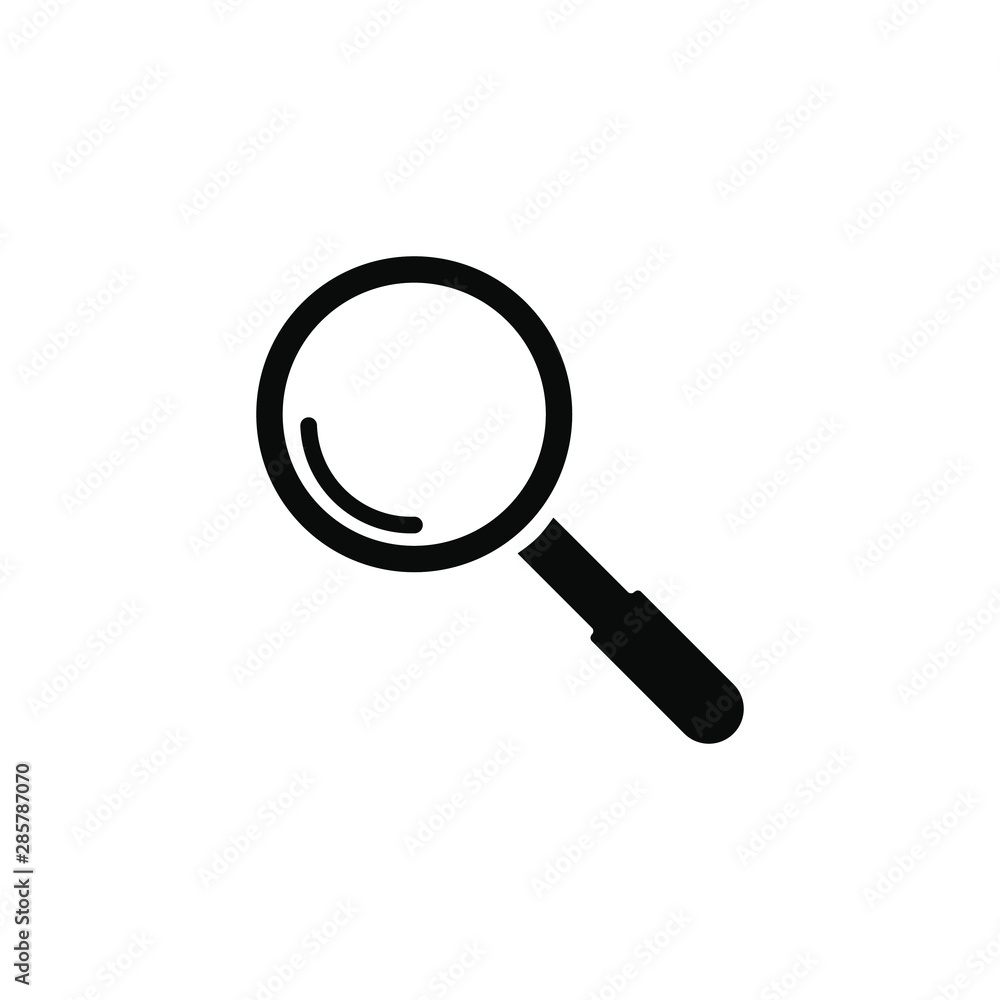 magnifying glass isolated on white background magnifying glass isolated on white background