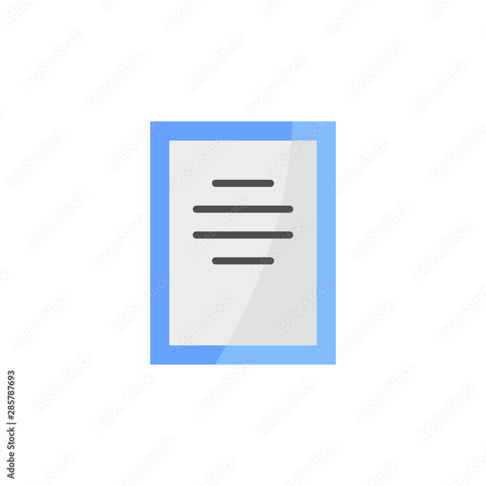 Document Icon Vector Logo Template Document Icon Vector Logo Template