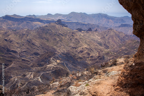 Gran Canaria after wild fire photo