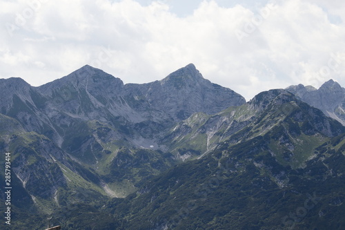 Scenic view of mountains, Julian Alps, Slovenia