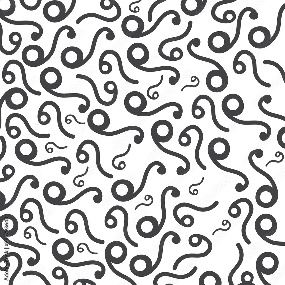 seamless pattern with swirls seamless pattern with swirls