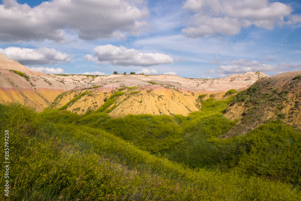 Badlands Landscape South Dakota Badlands Landscape South Dakota