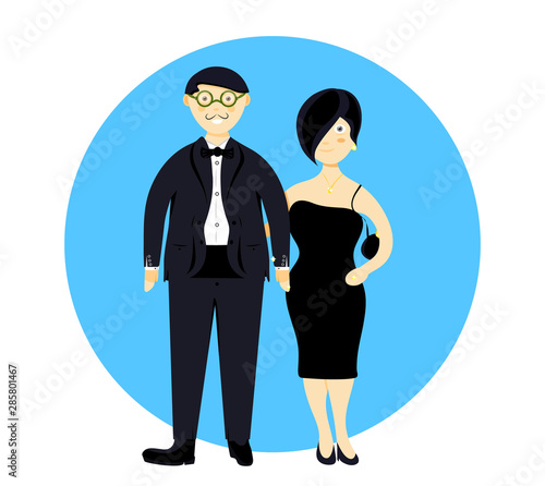 man and woman