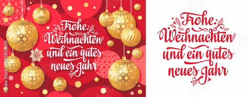 Christmas German Weihnachten and neue Jahr