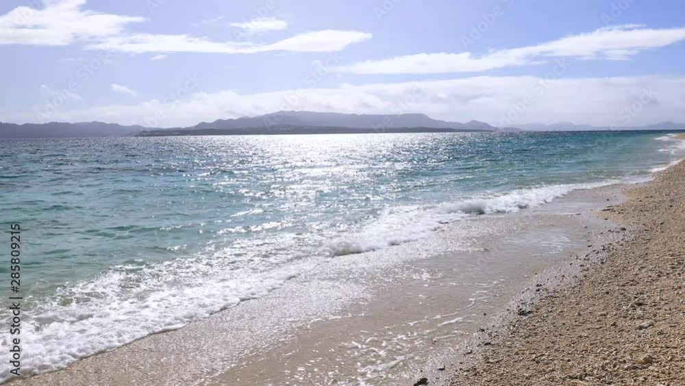 日差しが輝く海 日差しが輝く海