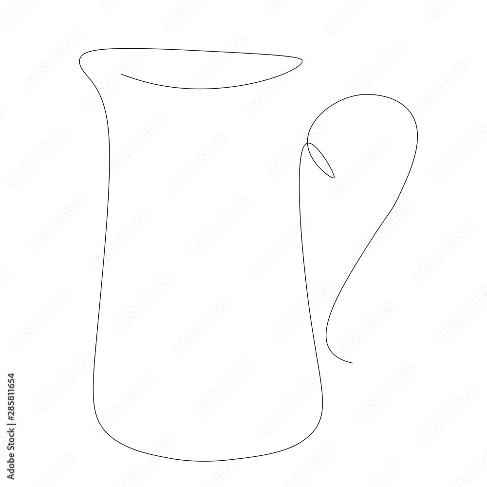 Glass of water, vector illustration Glass of water, vector illustration