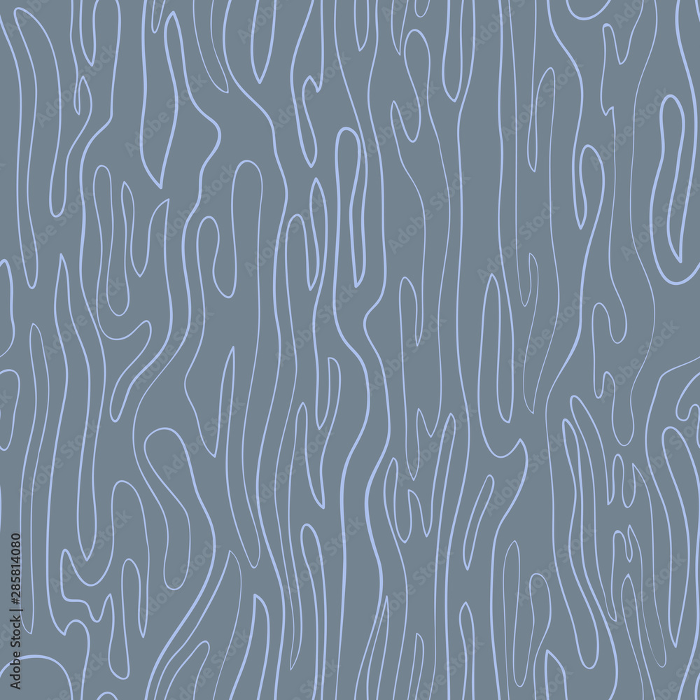 Wavy line pattern. Blue vertical wavy lines with a vertical direction on gray background Wavy line pattern. Blue vertical wavy lines with a vertical direction on gray background