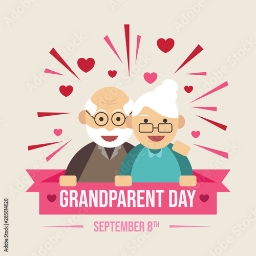 Grandparents Day Vector Design background wallpaper