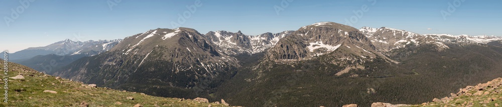 Rocky Mountain National Park - Forest Canyon Overlook Panoramic