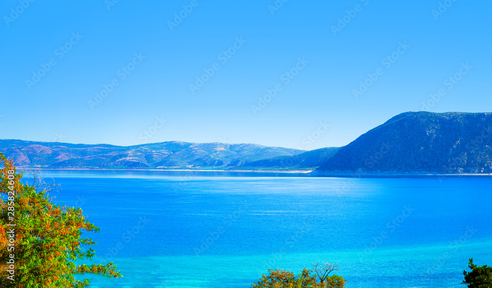 Lake Salda in Burdur province ,Turkey