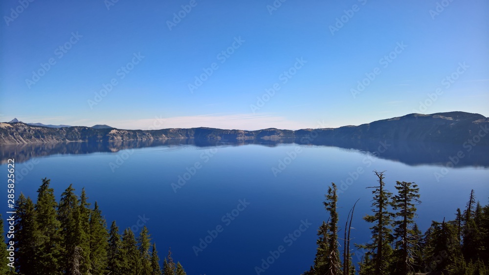 Center View of Crater Lake