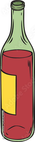 Red Wine Bottle