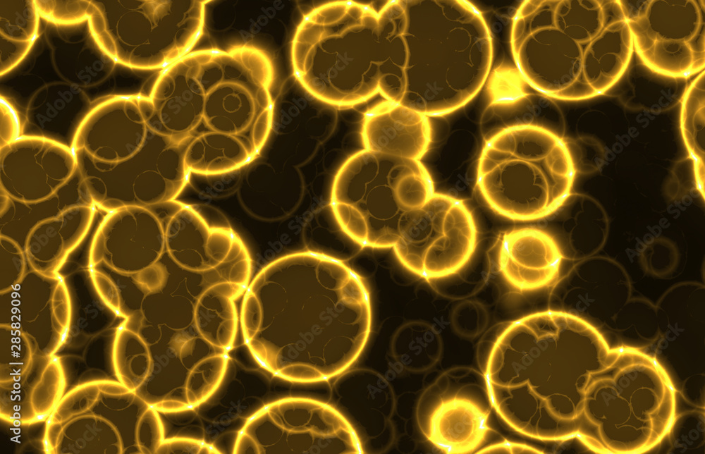 shinning glow abstract cells shinning glow abstract cells
