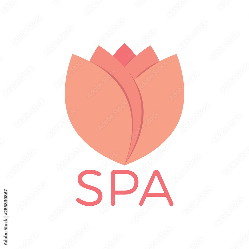 Obraz premium abstract spa label