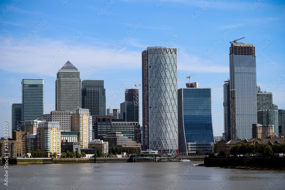 London high rise business buildings