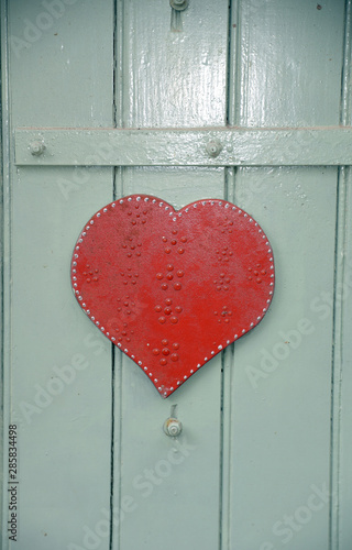 Tür mit Herz