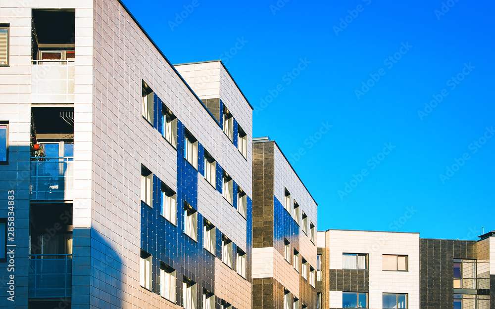 EU Windows of new apartment residential buildings