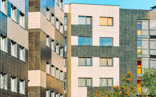 Wallpaper Mural EU Windows of new apartment residential building Vilnius Torontodigital.ca