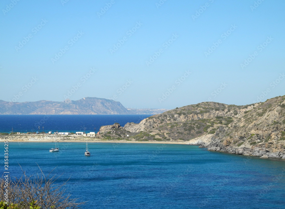 Blick von Agios Antonios nach Gyali