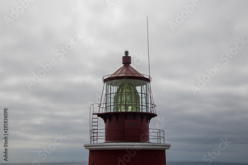 Utsira lighthouse on the western coast of Norway.