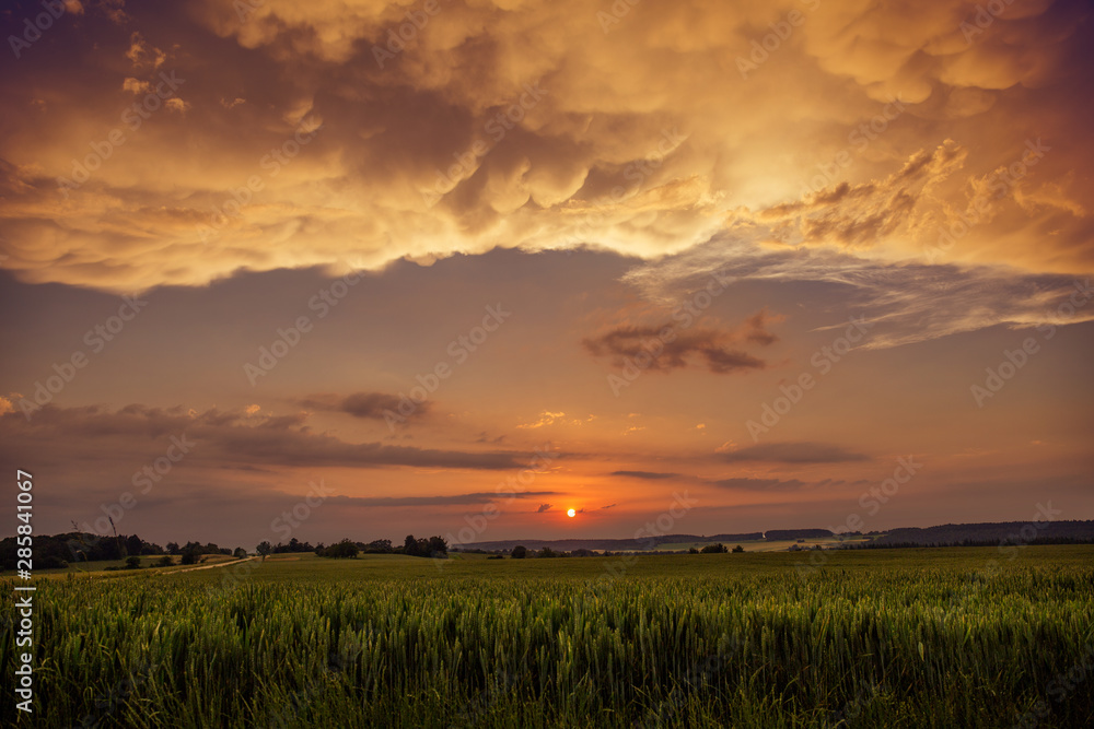 Abendstimmung in Baden-Württemberg Abendstimmung in Baden-Württemberg