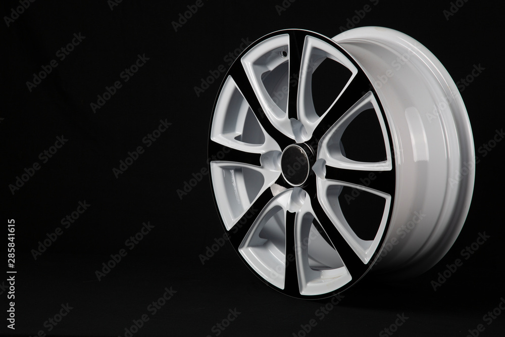 Fototapeta premium Wheels and tires. Car wheels for the car. Shop tires and wheels.