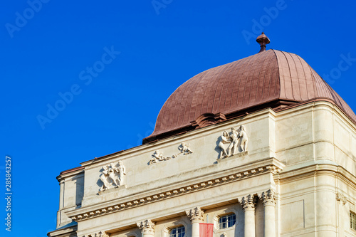 Decoration of Opera House building in Graz photo