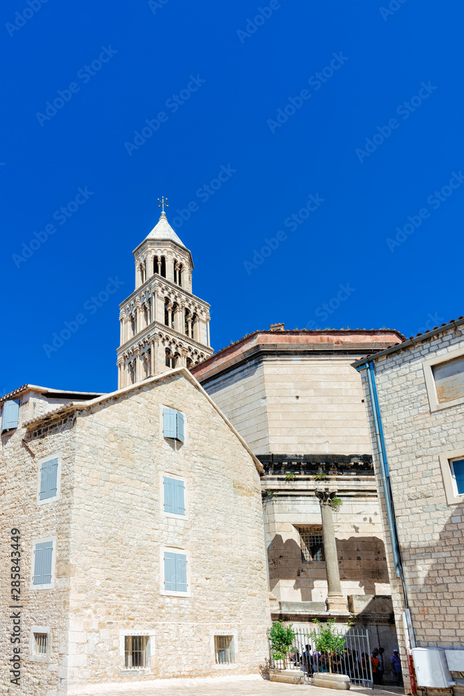 Cathedral of Saint Domnius and Diocletian Palace at Split Dalmatia