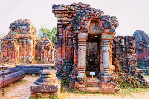My Son Hindu Temple and  Sanctuary near Hoi An Vietnam photo