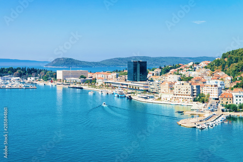 Cityscape and landscape at Old city in Split