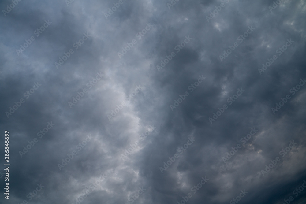 dramatic sky with clouds