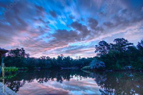 Wallpaper Mural Sunrise on the Ashley River Torontodigital.ca