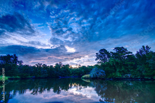 Wallpaper Mural Sunrise on the Ashley River Torontodigital.ca